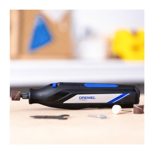 Micro Retífica Dremel 7350 A Bateria 4Vmax Com 5 Acessórios F0137350La