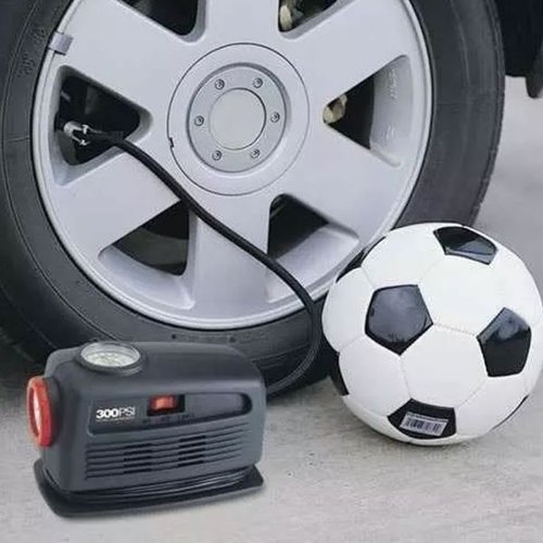 Moto Compressor De Air Plus 12V Portatil 120W C/Lanterna Schulz  92011550