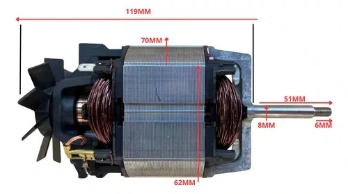 Motor Eletrico Universal Trapp 1800W 127V T3119045