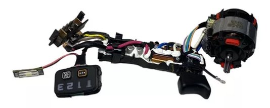 Conjunto Motor, Interruptor E Modulo P/ Dewalt Dcf892 Na016963