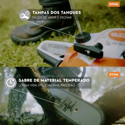 Motosserra à Gasolina  MS 212 Sabre 40 cm Stihl 63PM3 Stihl 11482000247