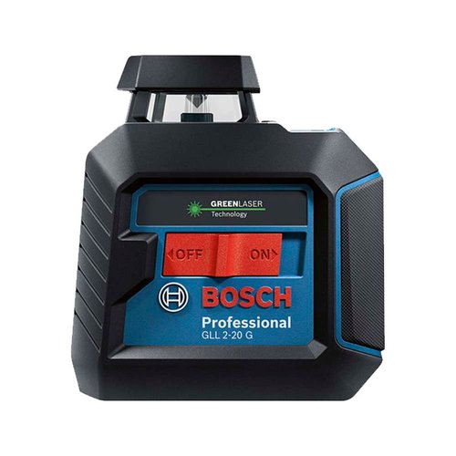 Nível A Laser 2 Linhas Verde 360º 10M + Tripé Gll 2-20 - Bosch 0601065001