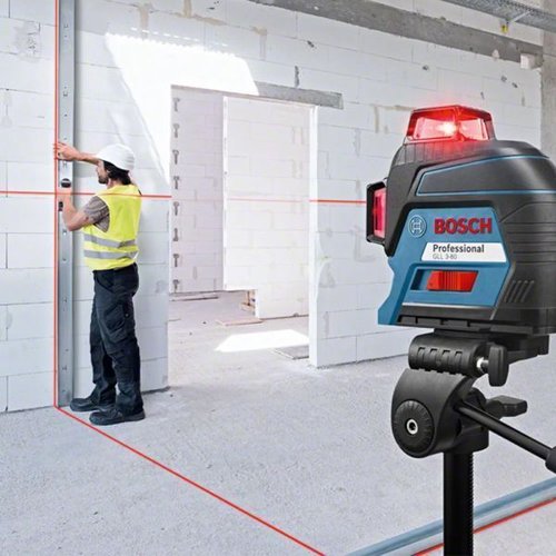 Nível A Laser 80 Metros 360º Gll 3-80 Com Maleta - Bosch  0601063S00