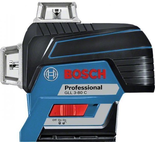 Nível A Laser De Linhas 120 Metros 360º Gll 3-80 C Com Tripé - Bosch  0601063R01