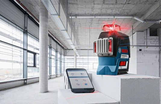 Nível A Laser De Linhas 120 Metros 360º Gll 3-80 C Com Tripé - Bosch  0601063R01