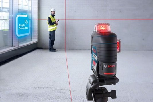 Nível A Laser De Linhas 120 Metros 360º Gll 3-80 C Com Tripé - Bosch  0601063R01