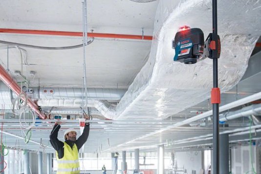 Nível A Laser De Linhas 120 Metros 360º Gll 3-80 C Com Tripé - Bosch  0601063R01