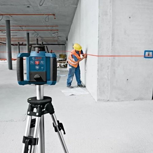 Nível A Laser Rotativo 250 Metros Grl 250 Hv Com Maleta - Bosch 0601061600