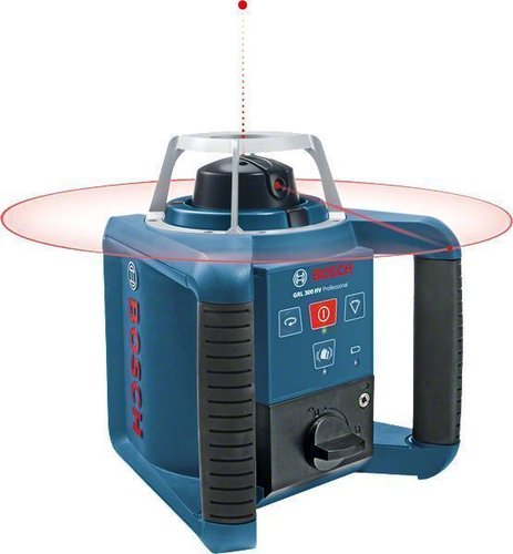 Nível A Laser Rotativo 300 Metros Grl 300 Hv Com Maleta - Bosch 0601061501