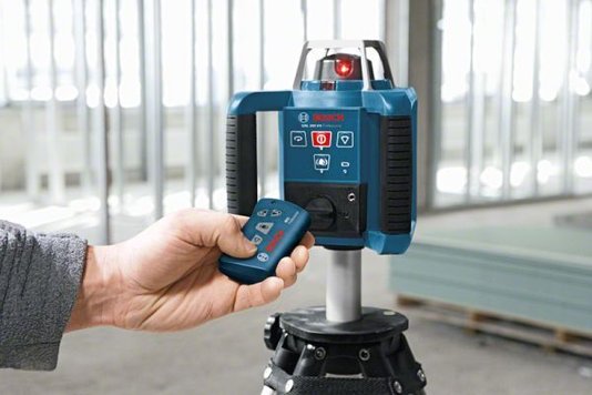 Nível A Laser Rotativo 300 Metros Grl 300 Hv Com Maleta - Bosch 0601061501