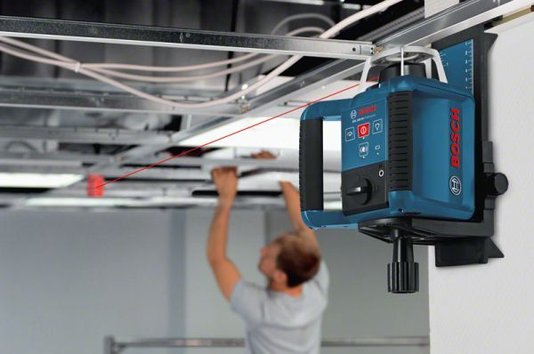 Nível A Laser Rotativo 300 Metros Grl 300 Hv Com Maleta - Bosch 0601061501