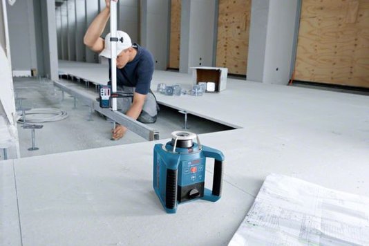 Nível A Laser Rotativo 300 Metros Grl 300 Hv Com Maleta - Bosch 0601061501
