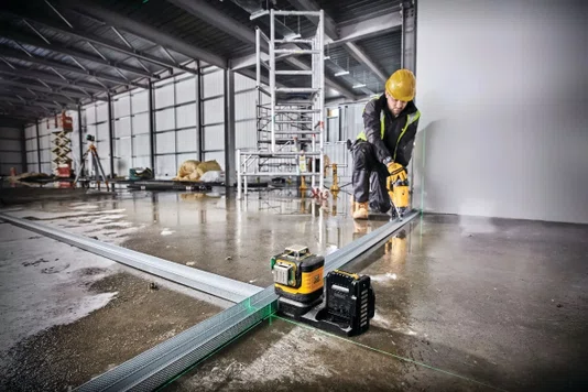 Nível a Laser Verde 70 Metros 20V Dewalt Modelo DCLE34030GB 360º 3 Linhas