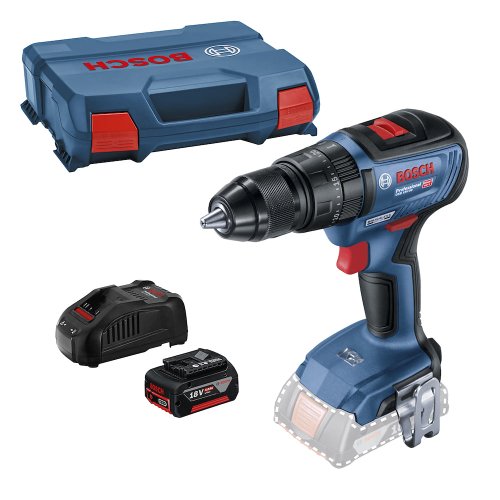 Parafusadeira De Impacto A Bateria Bosch Gsb 18V-50, Brushless, 18V 06019H51E5