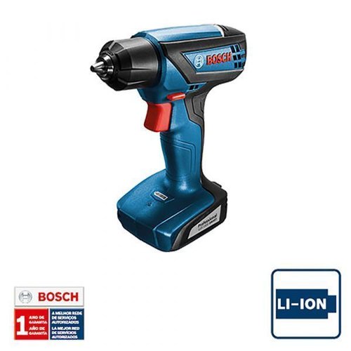 Parafusadeira E Furadeira Bosch Gsr 1000 Smart A Bateria De 12V Com Encaixe De 6 Mm 15Nm 700 Rpm Com Carregador 06019F40E2