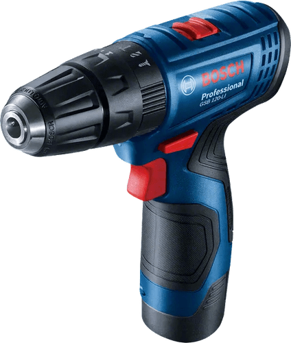 Parafusadeira E Furadeira De Impacto À Bateria Gsb 120-Li Com 2 Baterias, 1 Carregador E Maleta - Bosch 06019G81E0