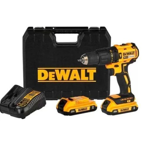 Parafusadeira Furadeira 1/2 A Bateria 20V Max + Acessórios Dewalt Dcd7771D2Br