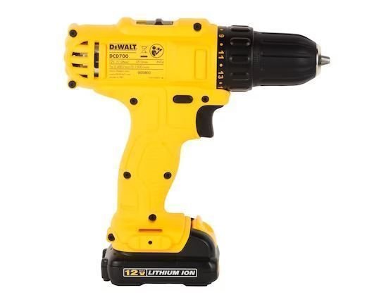 Parafusadeira / Furadeira 3/8'' (10 Mm) 12V Max* Íon De Lítio Dewalt Dcd700C2Br