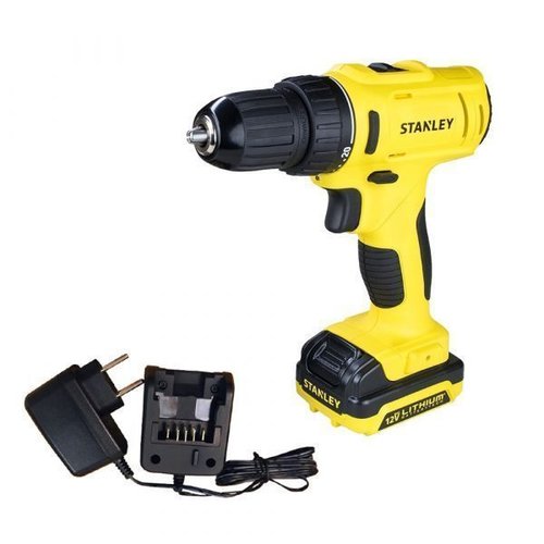 Parafusadeira Furadeira 3/8 A Bateria 12V + Maleta + Carregador Stanley Scd121S2K