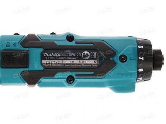 Parafusadeira Furadeira À Bateria 7,2V Bivolt Com Maleta Df012Dse Makita Df012Dse