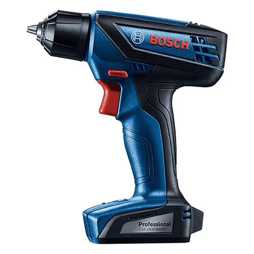 Parafusadeira Furadeira Á Bateria Gsr 1000 Smart 12V + Acessórios + Maleta Bosch 06019F40E3