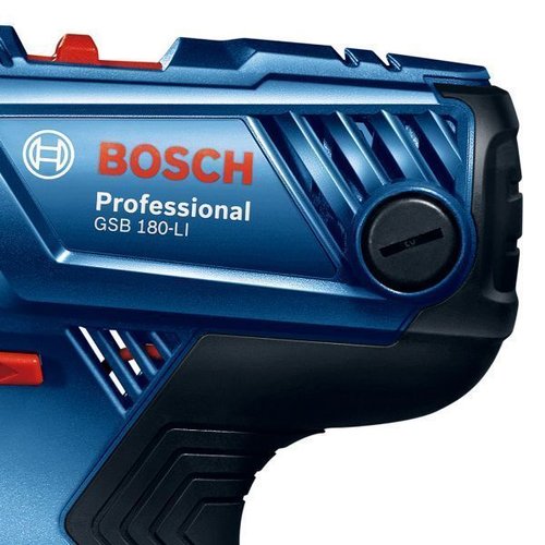 Parafusadeira/Furadeira De Impacto À Bateria 18V Gsb 180-Li Com 2 Baterias, Carregador E Maleta- Bosch 06019F83E0