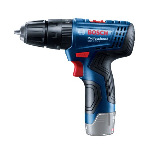 Parafusadeira/Furadeira De Impacto À Bateria Gsb 120-Li  - Bosch S/ Bateria 06019G81E4