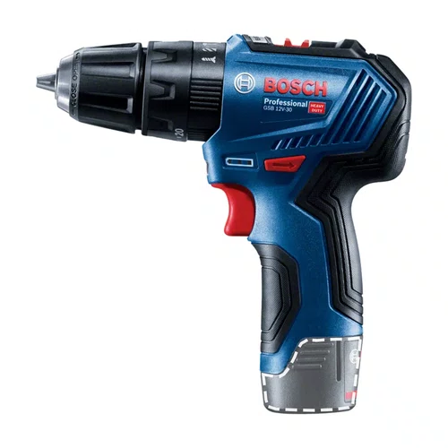 Parafusadeira/Furadeira De Impacto À Bateria Gsb 12V-30 S/Bat E S/Carregador Bosch 06019G9102