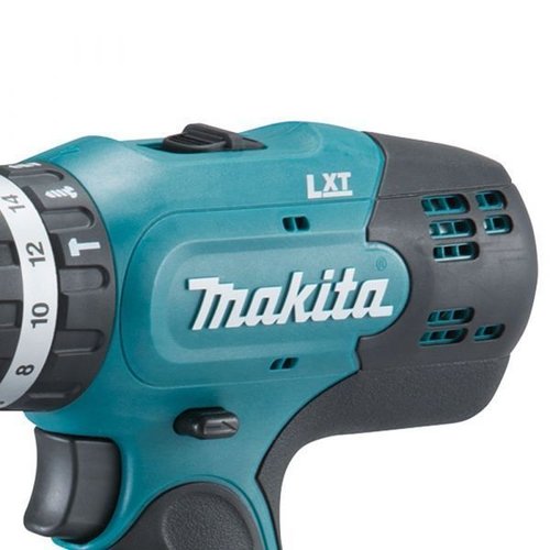 Parafusadeira Furadeira Impacto 18V Bateria + Carregador Makita Dhp453X10