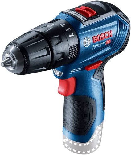 Parafusadeira Furadeira Impacto A Bateria 12V Gsb 12V-30 Bosch 06019G91E2