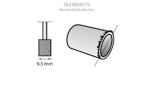 Pedra Para Esmerilhar Dremel 8175 9,5Mm (3/8) 2615008175