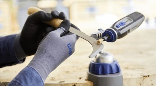 Pedra Para Esmerilhar Dremel 932 9,5Mm (3/8) Formato Quadrada Para Metal, Soldas, Rebites E Oxidação 2615000932