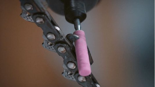 Pedra Dremel 455 Rosa 5,6Mm (7/32) Para Afiar Corrente De Motosserra 2615000455