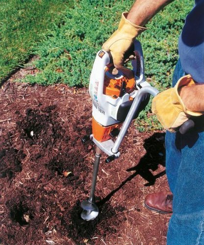 Perfurador Bt 45 De Madeira E Solo  27,2Cc, 0,8Kw A Gasolina Stihl