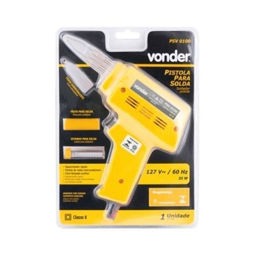 Pistola Para Solda Psv 0100 127V - Vonder 7466127100