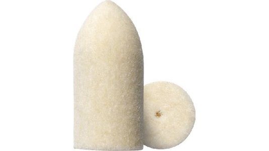 Ponta Disco Dremel 422 De Feltro Para Polir 10,0Mm (3/8) Para Metal, Pedras E Vidro 2615000422