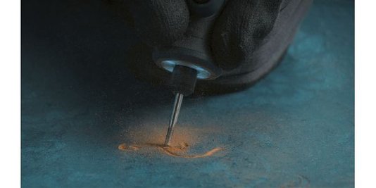 Escareador Ponta Diamantada Cilíndrica Dremel 7122 2,4Mm (3/32) Para Gravar De Ponta Quadrada Para Vidro, Cerâmica E Pedra 26157122Ac