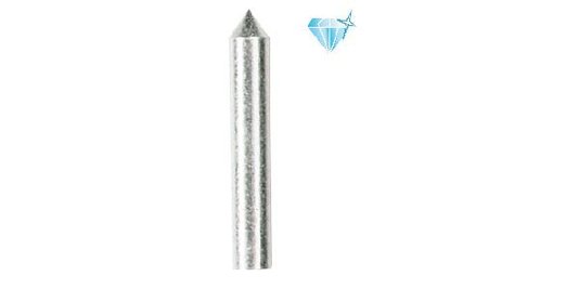 Ponta Diamantada Dremel 9929 De Gravação Para Gravador Elétrico Em Vidro, Pedra E Cerâmica 2615009929