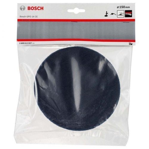 Prato Auto Aderente Com Porca M14; 150mm - Bosch 2608612027