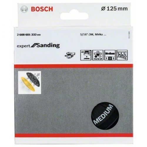 Prato Multifuros 125mm Médio P/ Lixadeira Bosch 2608601332