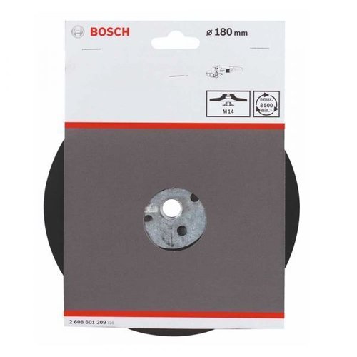 Prato De Borracha Para Disco De Fibra M14 180Mm 1 Peça- Bosch 2608601209
