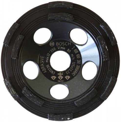 Prato Diamantado Para Materiais Abrasivos 125Mm Bosch 2608600260