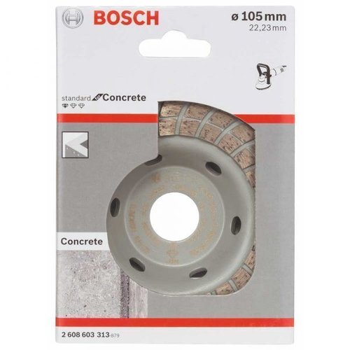 Prato Diamantado Turbo Para Concreto 15 X 22,23 X 3 Mm - Bosch  2608603313