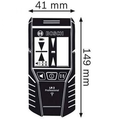 Receptor Eletrônico Lr 2 Para Nível A Laser De Linhas Gll 3-50 - Bosch 0601069100