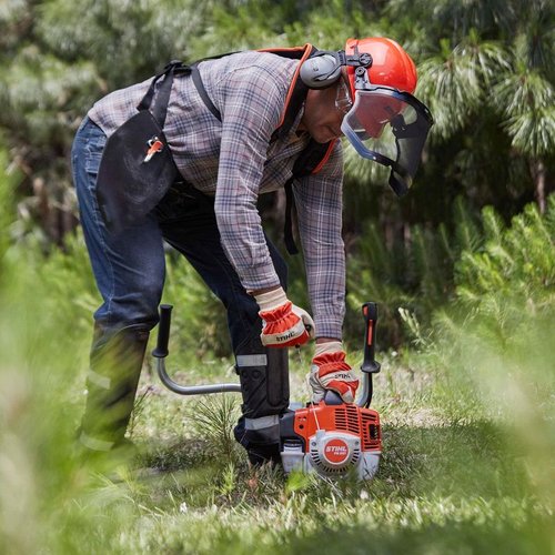 Roçadeira À Gasolina 2.7 Cv Fs 291 Com Faca De 3 Pontas Stihl - 41472000508