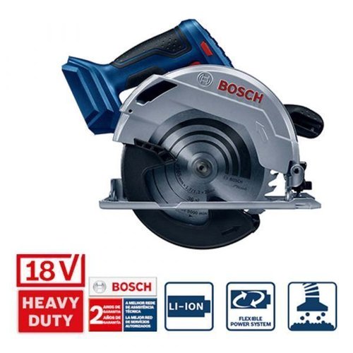 Serra Circular A Bateria Gks 18V-57 S/ Bateria S/ Carregador Bosch 06016A22E0