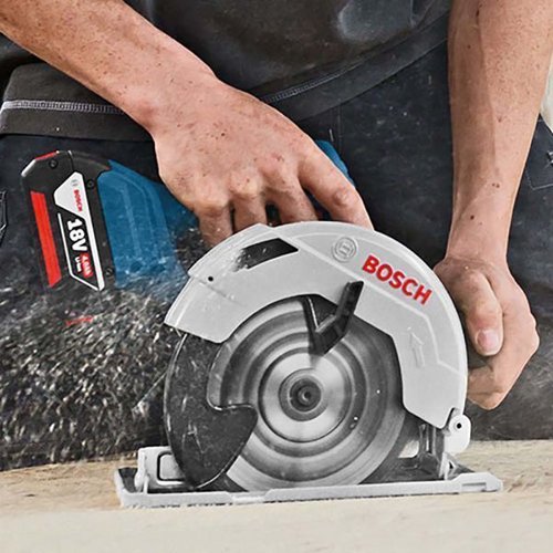 Serra Circular A Bateria Gks 18V-57 S/ Bateria S/ Carregador Bosch 06016A22E0