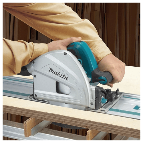 Serra Circular Elétrica Makita Sp6000J1 165.1Mm 1.8Kw Azul-Turquesa 127V