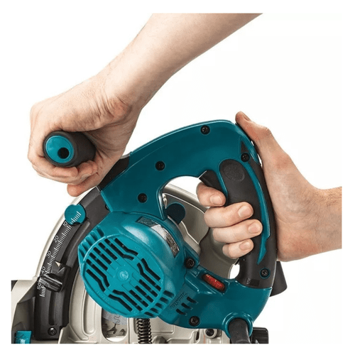 Serra Circular Elétrica Makita Sp6000J1 165.1Mm 1.8Kw Azul-Turquesa 127V