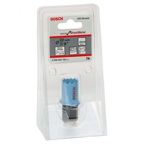Serra Copo Special For Sheet Metal 22 Mm 7/8"- Bosch 2608584783